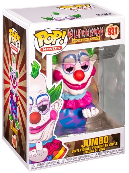 Funko POP #931 Killer Klowns from Outer Space Jumbo Figure